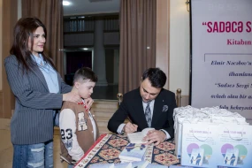 “Sadəcə sevgi sağaldır” kitabının təqdimatı keçirildi - FOTOLAR