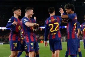 &nbsp;“Barselona” “Nyukasl”ı 7:2 məğlub edərək 1/4 finala çıxdı