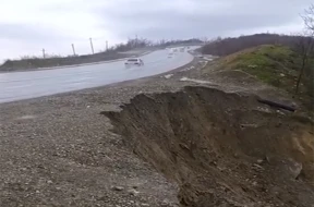 Muğanlı-İsmayıllı yolunun mühafizə zolağında sürüşmə oldu