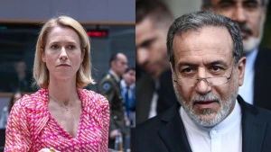 Kaya Kallas Abbas Əraqçi ilə müzakirə apardı