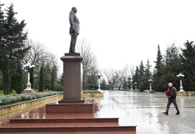 İlham Əliyev Şamaxıdadır - FOTOLAR