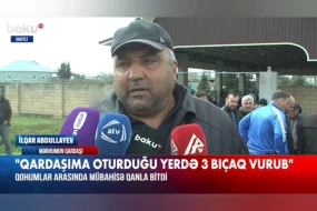 Saatlıda bayram qonaqlığı faciə ilə bitdi - TƏFƏRRÜAT - VİDEO