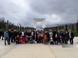 Beynəlxalq səyyahlar Xankəndidə - FOTOLAR