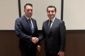 Hikmət Hacıyev Marsell Biro ilə görüşdü