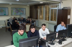 Yağışa görə Operativ qərargah gücləndirilmiş rejimdə belə işləyir - FOTOLAR