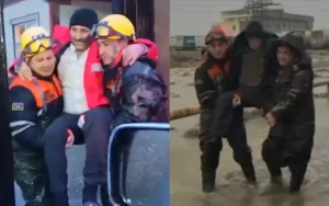 Ümumilikdə 118 nəfər su başmış ərazilərdən təxliyə edildi - VİDEO