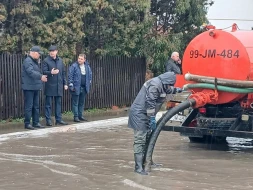 2 icra başçısı qəza baş vermiş ərazidə - FOTO