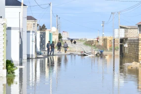 Abşeronda yağışın fəsadları aradan qaldırılır - FOTOLAR