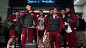 Qələbə sonrası Türkiyə millisi vətənə belə qayıtdı - VİDEO