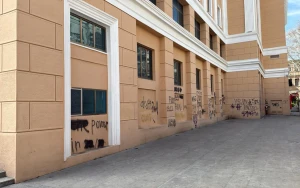 Nizami Kino Mərkəzinin binasına ziyan vuruldu - FOTOLAR