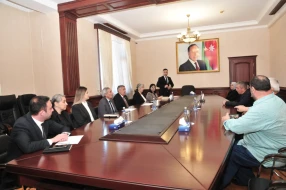 Abşeronda Aprel şəhidlərinin ailələri ilə görüş keçirildi - FOTOLAR