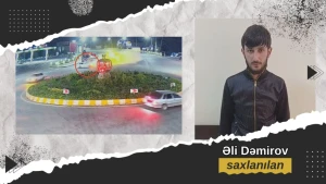 Avtoxuliqanlıq edən sürücü həbs edildi - VİDEO