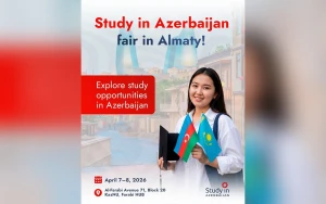 Almatıda Azərbaycanın ali təhsil imkanları təqdim olunacaq – “Study in Azerbaijan” sərgisi&nbsp;&nbsp;