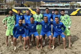 Çimərlik futbolu üzrə millimiz Moldovanı məğlub etdi