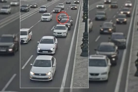 Paytaxtda baş verən zəncirvari qəzanın ANBAAN GÖRÜNTÜLƏRİ