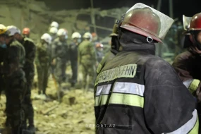 Bakıda ev çökdü: Yaralanan var&nbsp;