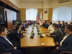 Qazaxıstanlı dövlət qulluqçuları Ombudsman Aparatında - FOTO