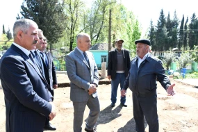 Araz Əhmədov Masallının Tüklə kəndinə səfər etdi - FOTOLAR