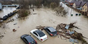 Dağıstanda sel fəlakəti, ölənlər var - İnfrastruktur dağılıb