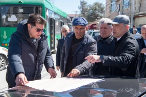 Zaur Mikayılov kollektorun tikinti-bərpa işlərinin gedişatı ilə tanış oldu – VİDEO/FOTO
