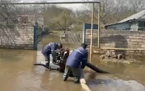 Yağışın yaratdığı fəsadlar aradan qaldırılır - Video