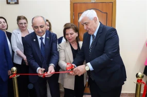 ADU-da Qərbi Azərbaycan Mərkəzi açıldı - FOTOLAR