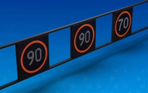 Bu yolda sürət həddi endirildi