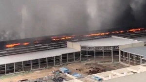 \"BYD\"nin zavodunda güclü yanğın - SƏBƏB