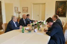 Elçin Əmirbəyov və Jiri Brodski müzakirə apardılar&nbsp;