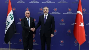 Hakan Fidan iraqlı həmkarı ilə görüşdü