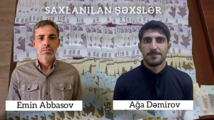 Şirvanda 15 min manatlıq oğurluq edən şəxslər tutuldular