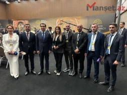 Hikmət Hacıyev Antalya Diplomatiya Forumunda jurnalistlərlə bir arada - VİDEO