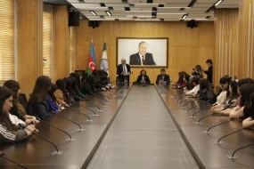 BDU-da “Ümummilli Lider Heydər Əliyev mühazirələri” layihəsi çərçivəsində görüşlər davam edir