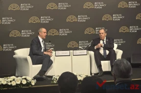 Lavrov Antalyada Foruma gəldi - Əli Vəliyevin sualından yayındı /&nbsp;VİDEO