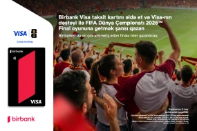 Birbank və Visa ilə “FIFA Dünya Çempionatı 2026”nın final oyununda iştirak şansı qazanın!