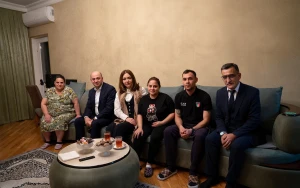 Metropoliten rəhbərliyi xəsarət alanları ziyarət etdi - FOTOLAR