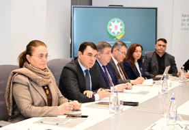 Sənət tənqidinin vəziyyəti müzakirə olundu - FOTOLAR