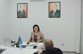 Səbinə Əliyeva növbəti qəbul keçirdi - FOTOLAR