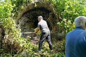 Balakəndə V-VII əsrlərə aid abidə tapıldı