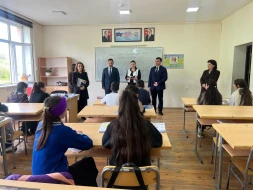 Ombudsman təhsil müəssisələrində monitorinqlər keçirdi - FOTO