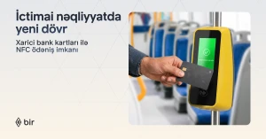 Bir ekositemi ictimai nəqliyyatda xarici kartlar üçün NFC ödənişlərini aktivləşdirdi