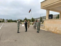 Hərbi prokuror Müdafiə Nazirliyində tədbir keçirdi - FOTOLAR