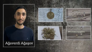 Qızıl mağazasından oğurluq etdi - Həbs olundu