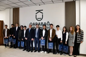 Neft Fondundan Qarabağ tələbələrinə mentorluq dəstəyi - FOTOLAR