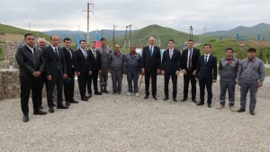 Fındığan kəndi fasiləsiz içməli su ilə təmin olundu - FOTOLAR