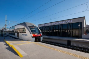 Bakıda yeni dəmiryol dayanacağı istifadəyə verildi