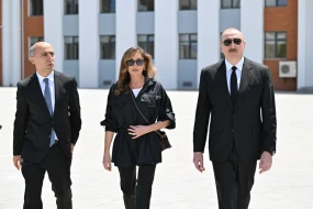 Şükürbəyli kəndinin açılışı oldu - FOTOLAR