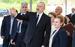 Prezidentin Zəngilan sakinləri ilə görüşündən&nbsp;FOTOLAR/YENİLƏNİB