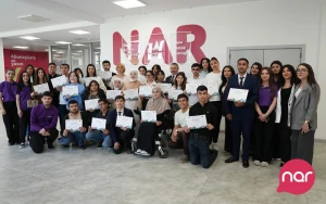 “Nar” WUF 13 çərçivəsində inklüziv təcrübə proqramı iştirakçılarını təltif etdi
