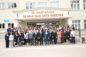 Təhsil İnstitutu bölgələrdə müəllimlərlə dialoqa başlayıb - FOTOLAR